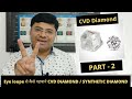 How to identify Lab-Grown Diamond Part -2 | Synthetic diamond | CVD Diamond | HPHT Grown Diamond