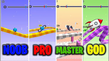 NOOB vs PRO vs HACKER - Draw Climber