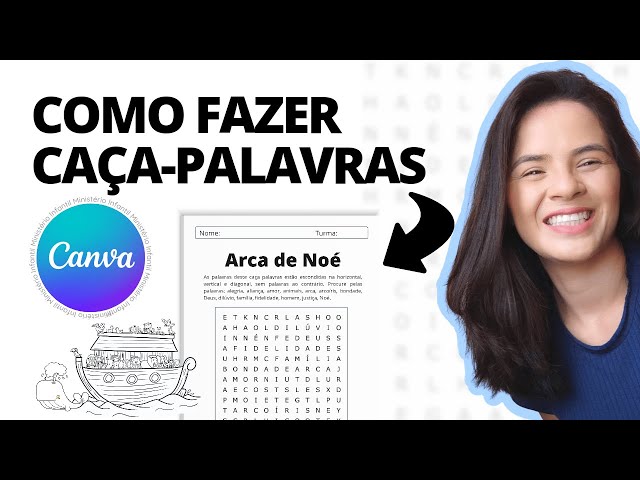 Caça palavras de Dia das Crianças: como fazer pelo Canva no celular