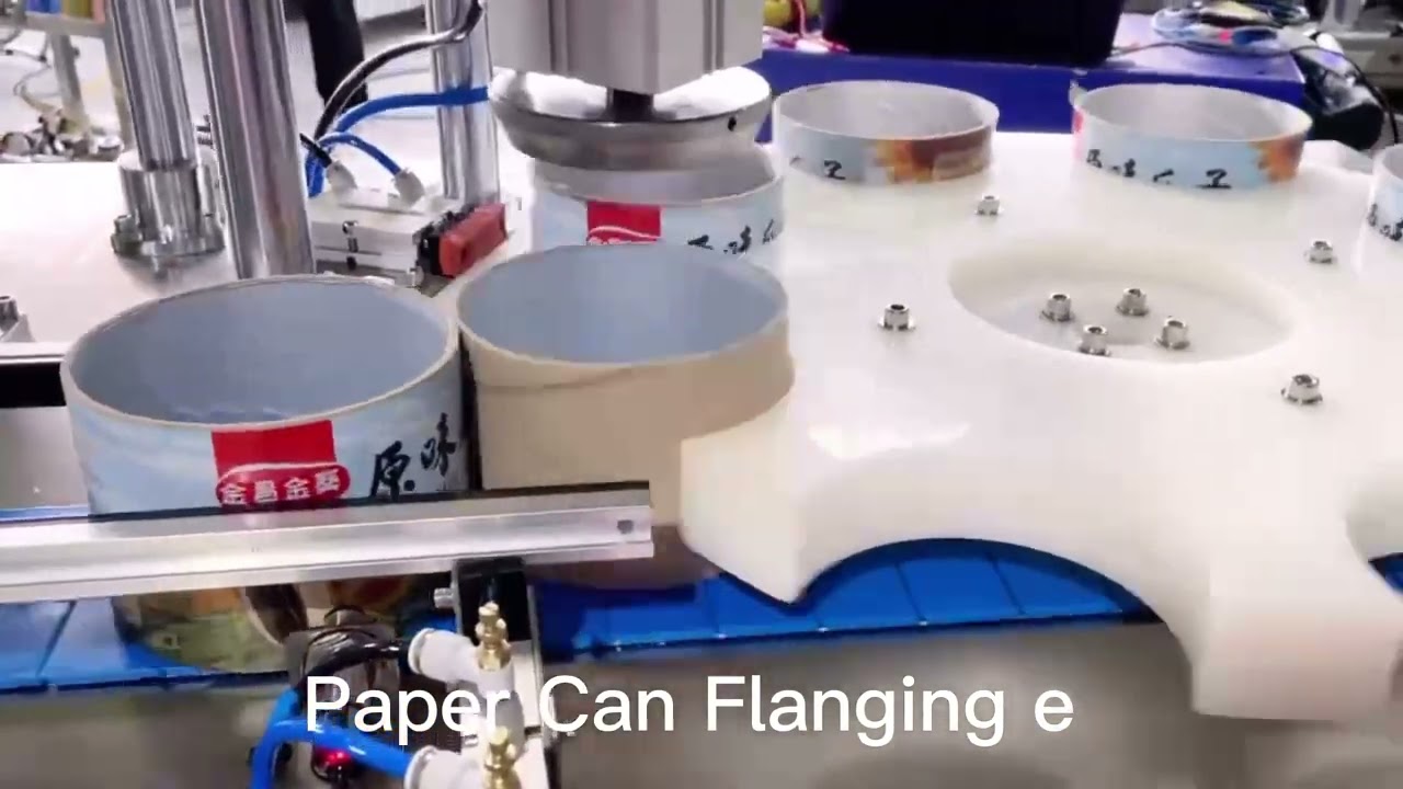 Auomatic Paper Can Flanging Machine,Paper Tube Flanger Machine,Metal Tube/Can Expanding Machine