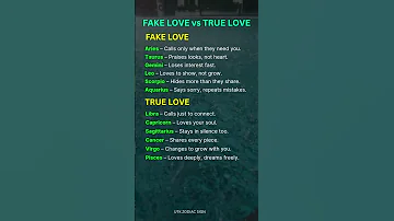 True Love Is Felt Fake Love Is Performed Shorts Astrovibes Zodiacsigns 
