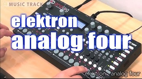 elektron analog four Demo&Review [English Captions]