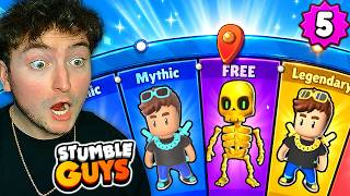 I GOT THE BEST SKIN FOR FREE in Stumble Guys! (Ep.5)