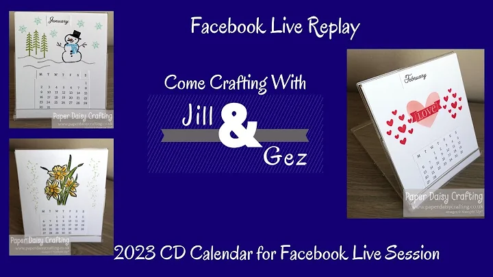 2023 CD Calendar for Facebook Live session