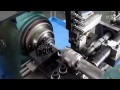 Full automatic PLC control lathe