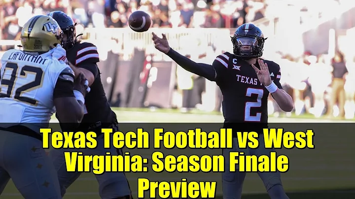 Texas Tech Football vs West Virginia: Season Finale Preview | ESPN Broadcast