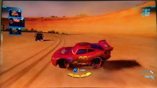 Cars 2 the video game | lightning mcqueen - canyon run 9 laps
