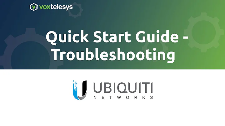 Unifi Talk Quick Start Guide - SIP Trunk Troubleshooting (1.18 version)