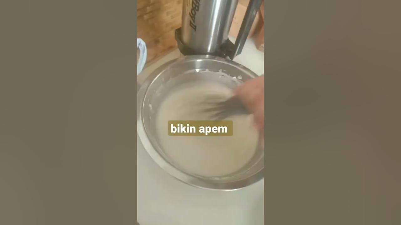 Coba bikin apem tepung terigu#shorts