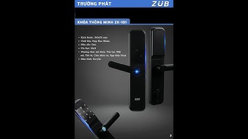 Hướng dẫn cài đặt App Tuya Smart cho khóa điện tử ZK-101 | Khóa ZUB
