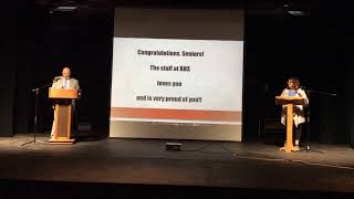 Burlington HS Senior Honors Night 2021