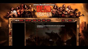 Dead Frontier: lvl 89 stat reset
