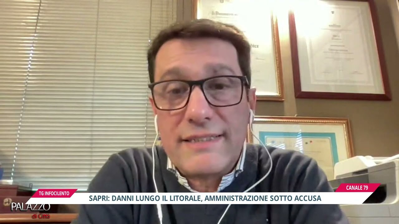 Sapri, danni sul litorale: «Non c'è più la spiaggia»