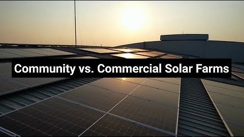 Community vs. Commercial Solar Farms Explained ☀️