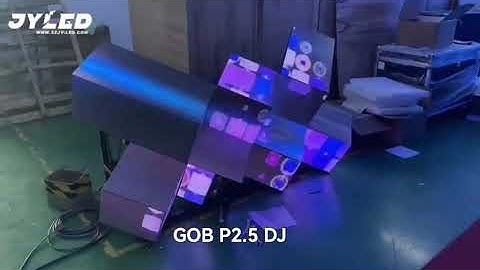 GOB LED display indoor P2.5 DJ screen.#leddisplay #ledvideowall #ledscreen #rentalledmodule