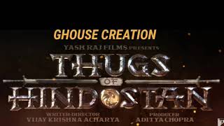 Thugs of Hindostan BGM ||BACK GROUND MUSIC Hindi ||GHOUSE CREATION