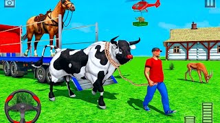 Vahşi Hayvan Taşıyıcı Kamyon - Çiftlik Hayvanı Kurtarma Oyunu Macerası...!  #3 - Android Gameplay screenshot 1