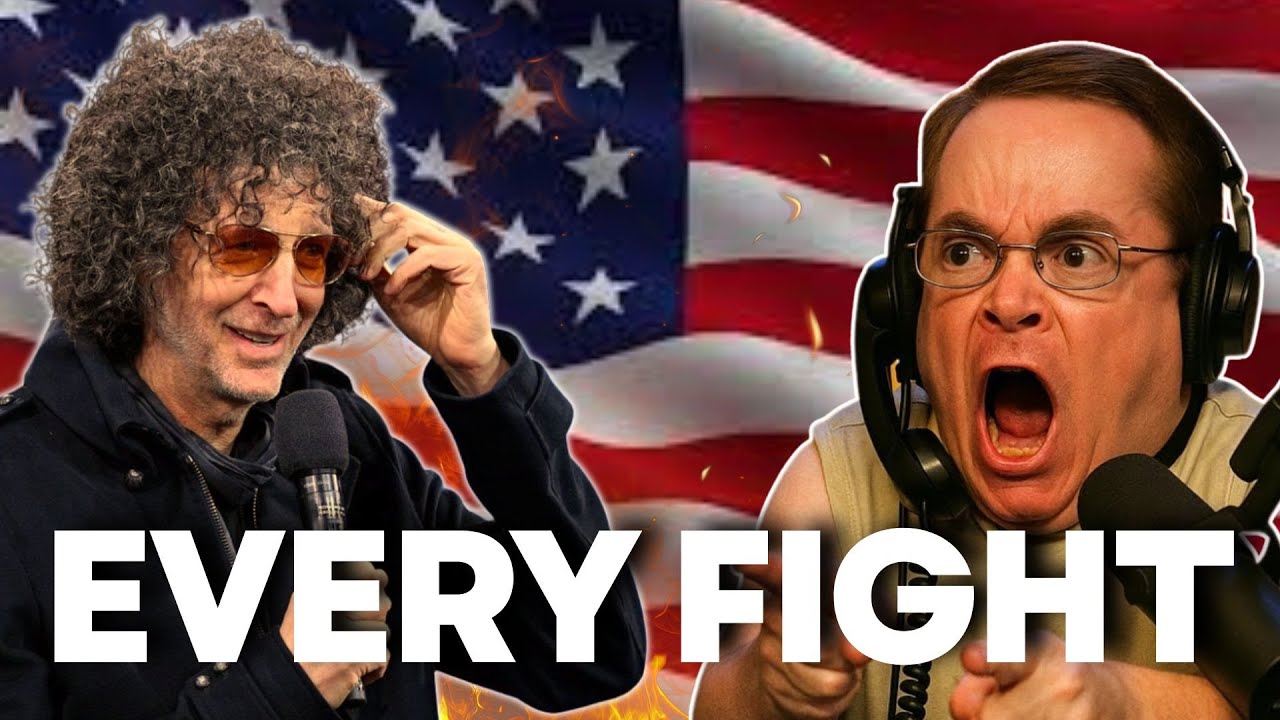 Every Time Eric The Actor Fought Howard Stern (Full Compilation)