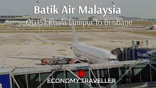 Batik Air Malaysia OD157 KL to Brisbane
