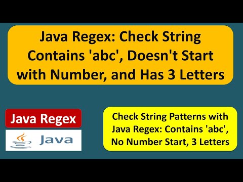 How to check string contains abc, string does not start with number and string contains 3 letters?