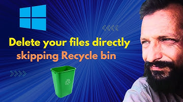 How to Permanently Delete Files From Computer Skipping Recycle Bin - Windows 10 Tips