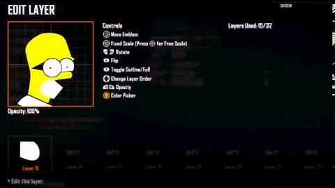 black ops 2 homer simpson emblem tutorial