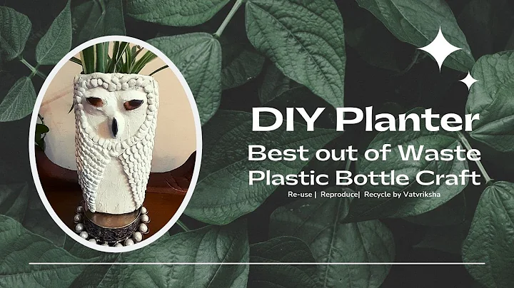 Plastic Bottle Craft | DIY Planter | Best out of Waste | Trash to Treasure | Craft Ideas | Clay Art