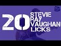 20 Easy Stevie Ray Vaughan Licks - Guitar Lesson with Tablature