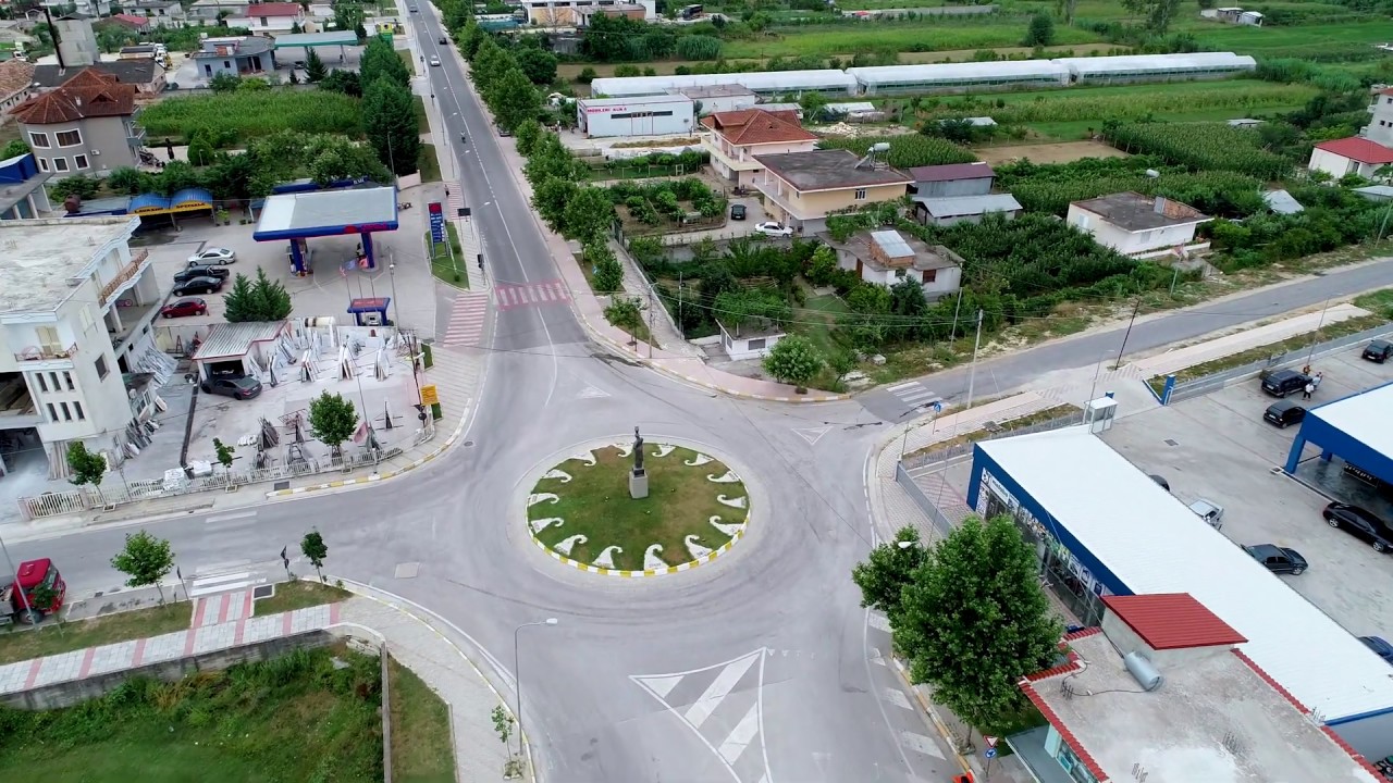 Roskovec,Fier  dron 4k