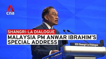 Shangri-La Dialogue: PM Anwar Ibrahim on Malaysia