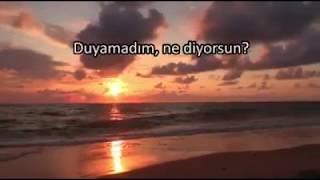 Bu ne telaş Ey Ramazan;  duyamadim,ne diyorsun