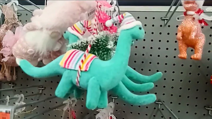 Sea Green 🦕 Brontosaurus 🎄 Christmas Tree Ornament, For Sale at Walmart on Dewey Avenue in Greece, N