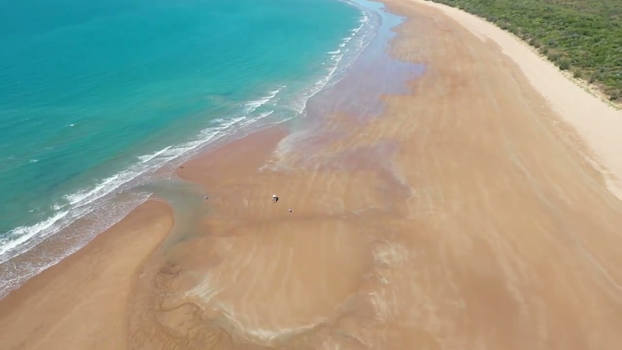 Drone footage of Greenhill Beach YouTube