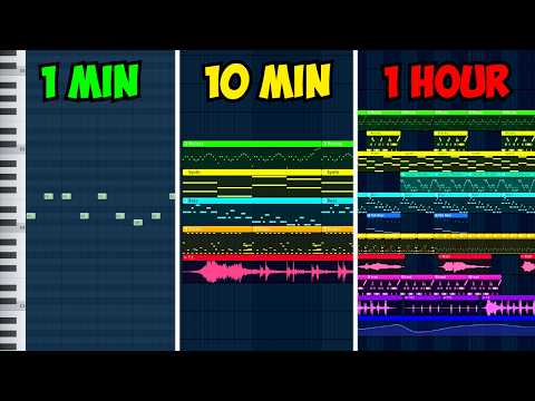 Making A Song In 1 Minute, 10 Minutes, 1 Hour