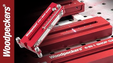 Making The 6-IN-1 Shop Gauge | Woodpeckers Woodworking Tools