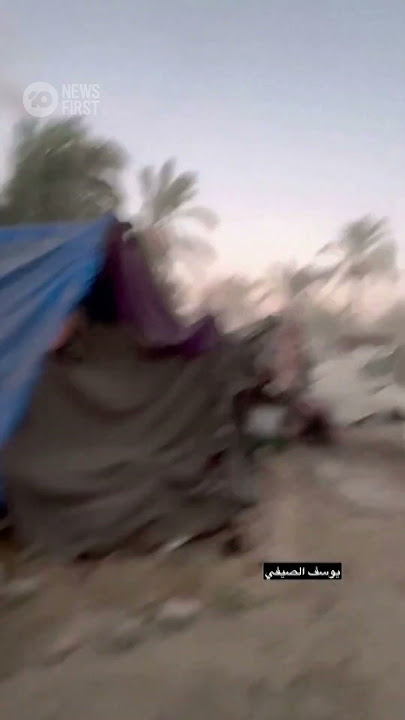 Missile Strike at Gaza Refugee Camp | 10 News First