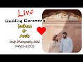 Live wedding ceremony jashan  arsh