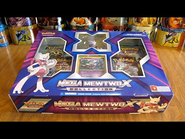 Pokemon TCG Mega Mewtwo X Figure Collection Box 