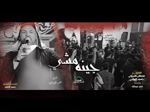 قصيدة المشايه مهيمن المحمداوي مشايه زيارة الاربعين جينه مشي وكاع ماشالت حماسية 