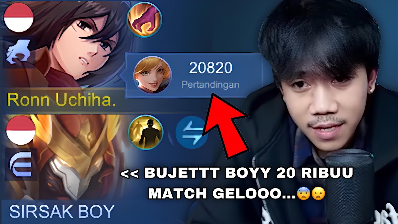 REAKSI MARKOCOP MELIHAT FANNY 20 RIBU MATCH…😦☠️