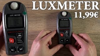 Luxmeter (Lichtmesser) Test / Unboxing / Review screenshot 2