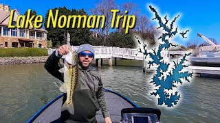 Taking a break from Tournament Fishing:  Lake Norman