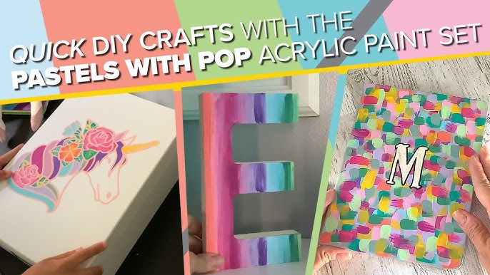 Pastels with Pop Acrylic Paint Set