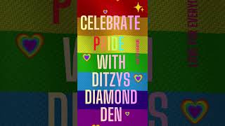 Crafting with pride, joy, and all the colors that make our community beautiful. #diamondpainting