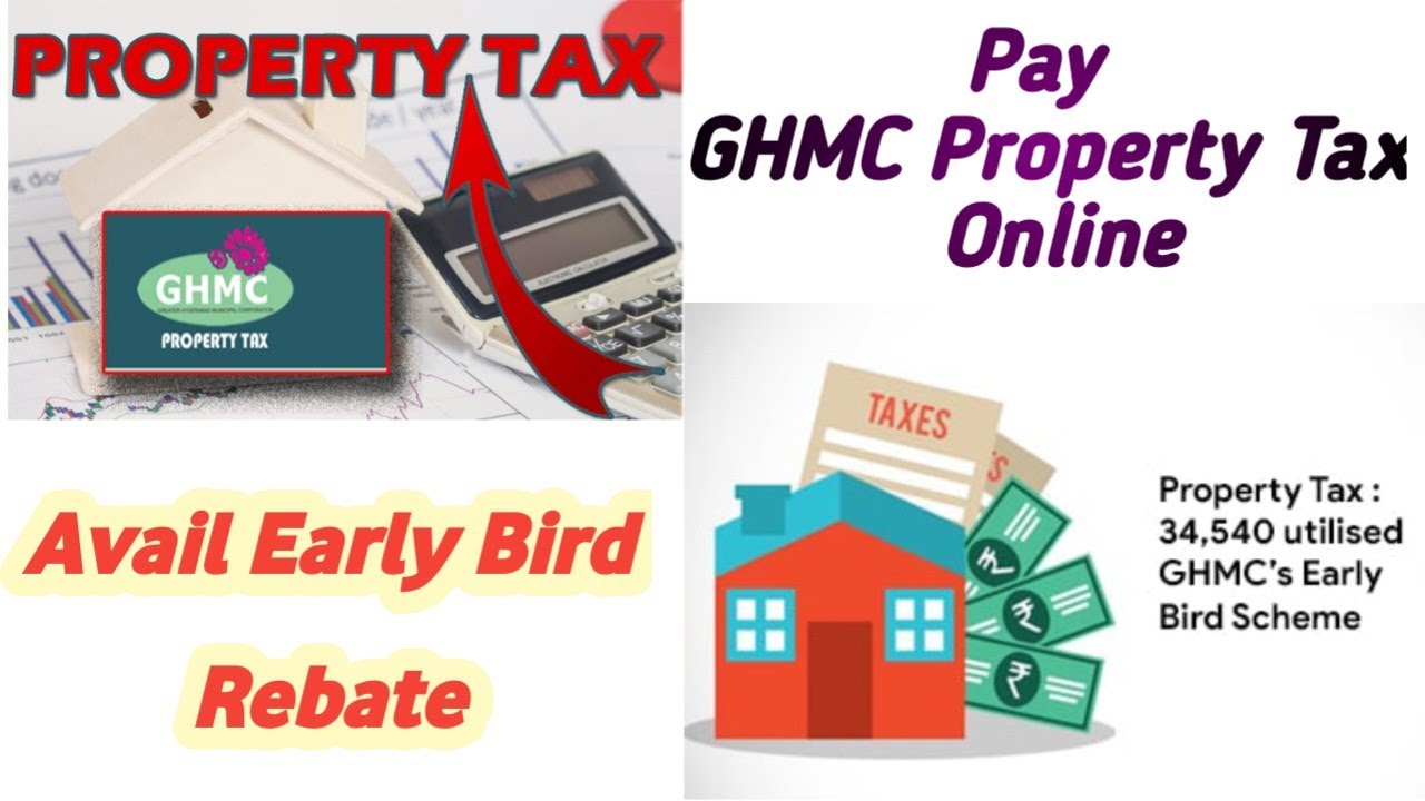 How To Pay Ghmc Property T Ax Online Early Bird Rebate On Property Tax 