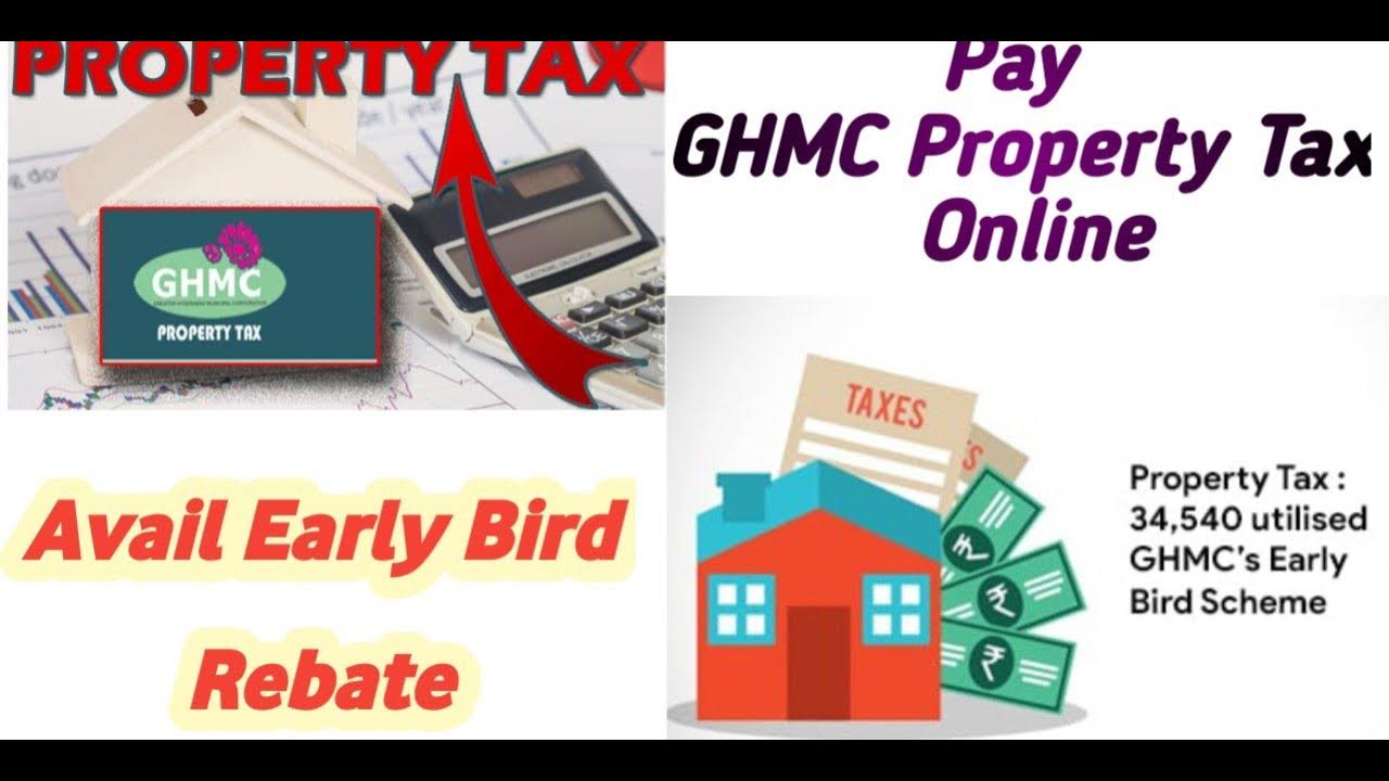 how-to-pay-ghmc-property-t-ax-online-early-bird-rebate-on-property-tax-property-tax-hyderabad