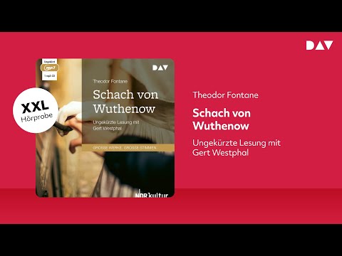 Schach von Wuthenow YouTube Hörbuch Trailer auf Deutsch