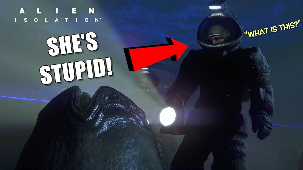 THEY FOUND THE ALIEN MOTHERSHIP! ( FUNNY "ALIEN:ISOLATION" GAMEPLAY #7 ...