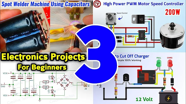 Top 3 Electronics Projects for Beginners with Basic Components (2025)