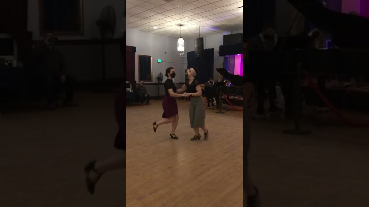 Swing It Seattle - Collegiate Shag Demo - Haily Holt & Theresa Manney